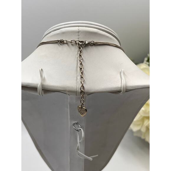 Betsey Johnson Multi Strand
Necklace Faux Pearl Leopard
Rose Statement Goldtone - Picture 5 of 8